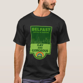 Camiseta Belfast Orgulho gay - Brighton Ireland LGBT -