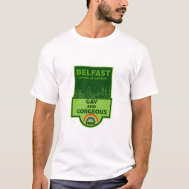 Camiseta Belfast Orgulho gay - Brighton Ireland LGBT -
