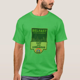Camiseta Belfast Orgulho gay - Brighton Ireland LGBT -