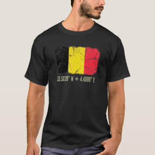 Camiseta Belga Coordena Homens Mulheres Heritag Belga