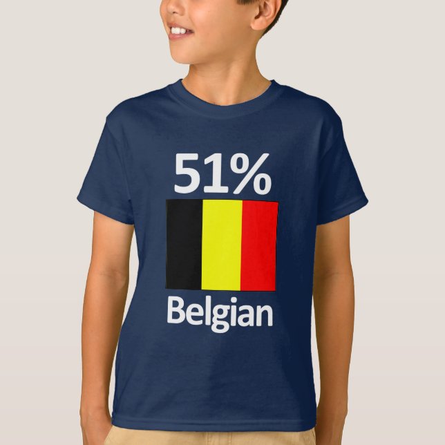 Camiseta Belga de 51% (Frente)
