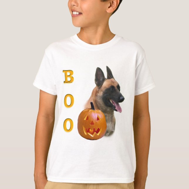 Camiseta Belga Malinois Boo (Frente)