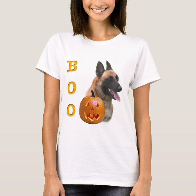 Camiseta Belga Malinois Boo (Frente)