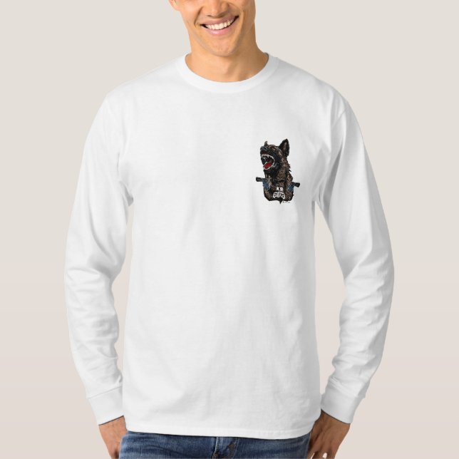 Camiseta Belga Malinois ELITE K9 GUN (Frente)