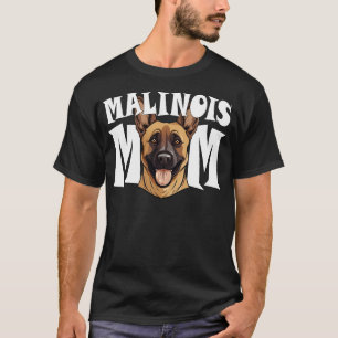Camiseta Belga Malinois Mãe, Dia de as mães de Cachorro Bon