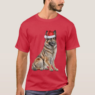 Camiseta Belga Tervuren Dog Lover Engraçado Natal