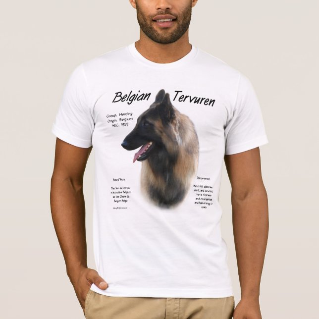 Camiseta Belga Tervuren Encontra a Raça (Frente)