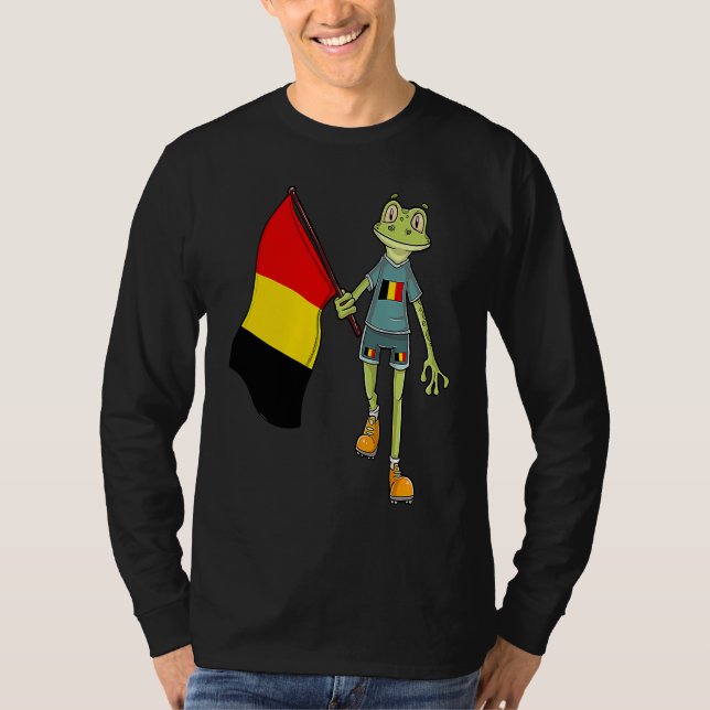 Camiseta Belgian Fan Frog (Frente)