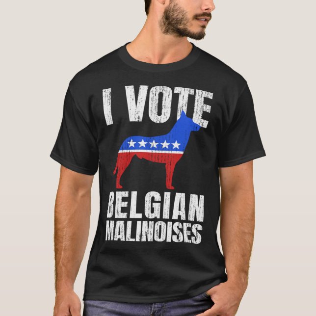 Camiseta Belgian Malinois  1 (Frente)