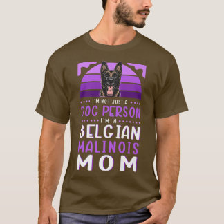 Camiseta Belgian Malinois Mom Dog Owner Malinois