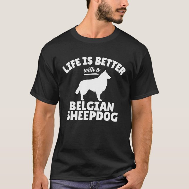 Camiseta Belgian Sheepdog (Frente)