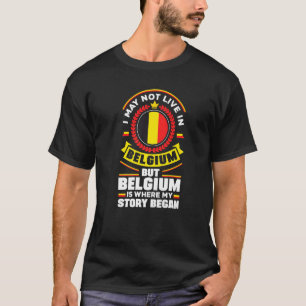 Camiseta Bélgica Bélgica — Bandeira Quote