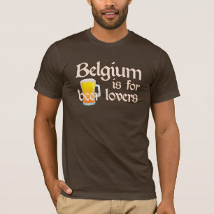 Camiseta Bélgica é para amantes da cerveja