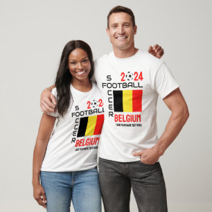 Camiseta BÉLGICA Futebol de 2024 QUALQUER ANO