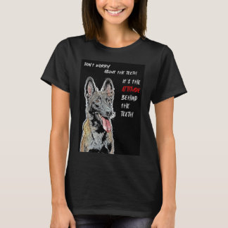Camiseta Bélgica Malinois e o T-Shirt Atitude