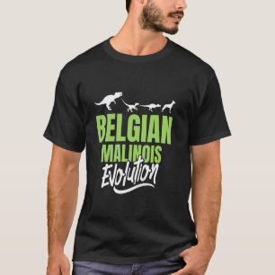 Camiseta BÉLGICA MALINOIS EVOLUÇÃO Proprietário de Cachorro