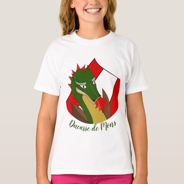 Camiseta Bélgica Mons ducasse Doudou (Frente)
