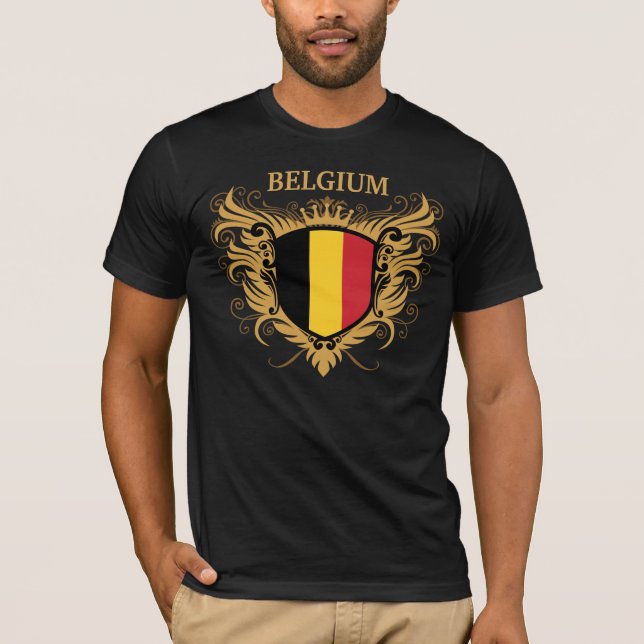 Camiseta Bélgica [personalize] (Frente)
