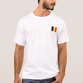 Camiseta Belgium Flag T-Shirt, Patriotic T-Shirts,
