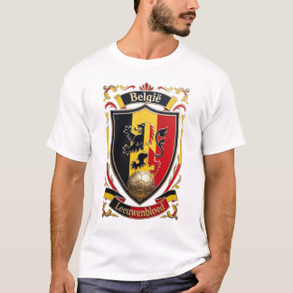 Camiseta Belgium Lion Spirit, Belgian Bravery Gift