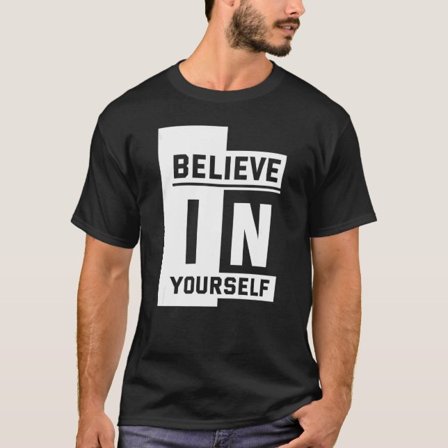 Camiseta Believe in Yourself   (Frente)