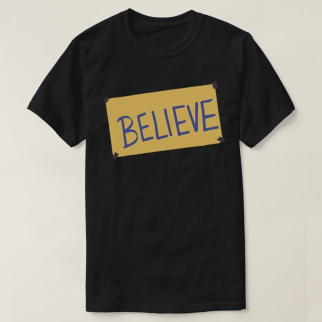 Camiseta believe-ted Classic T-Shirt (Frente do Design)