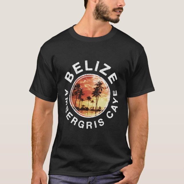 Camiseta Belize Ambergris Caye (Frente)