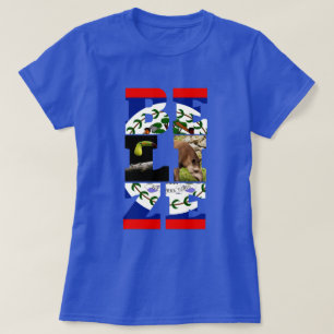Camiseta Belize Flag, Tapir & Toucan Bird
