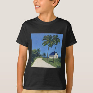 Camiseta Belize Paisagem Postada-impressionista Estilo de P