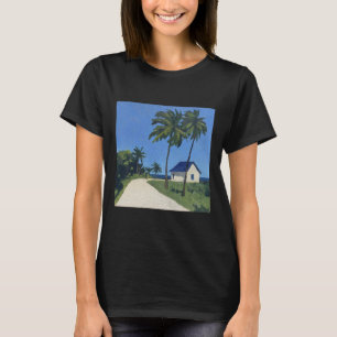Camiseta Belize Paisagem Postada-impressionista Estilo de P
