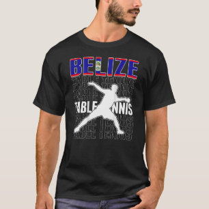 Camiseta Belize Ping Pong Belizean - Mesa do grupo Suppo