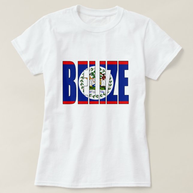 Camiseta BELIZE T-Shirt (Frente do Design)