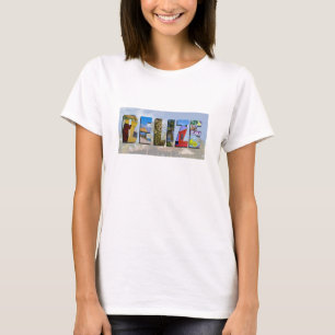 Camiseta Belize Tropical Beach Blue Ocean FoViagem