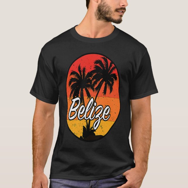Camiseta Belize Vacation Travel Souvenir (Frente)