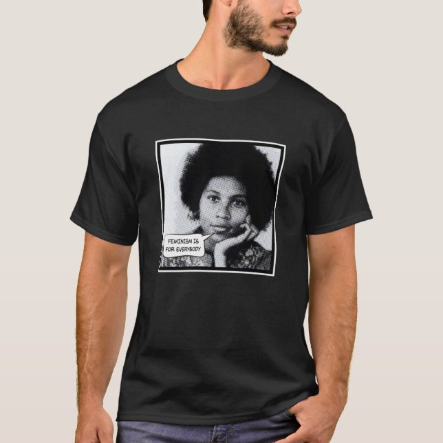 Camiseta bell hooks feminism is for everybody Classic  (Frente)