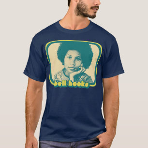 Camiseta Bell Hooks Retro Style Ícone Feminista Design