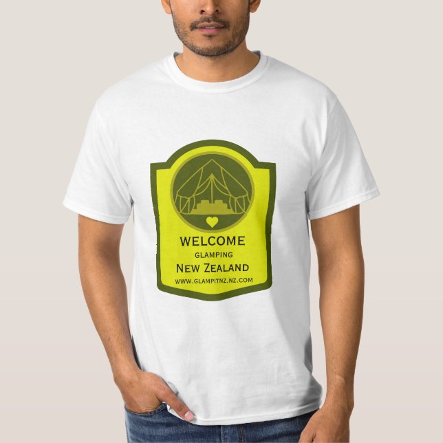 Camiseta Bell Tent Glamping Business (Frente)