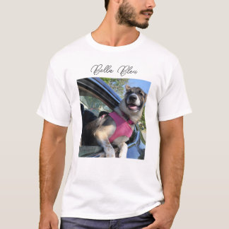 Camiseta Bella Bleu ou Foto Personalizada