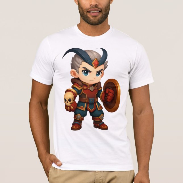 Camiseta Bella+Canvas Anunciante 105+ (Frente)