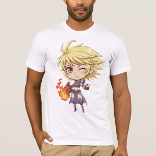 Camiseta Bella+Canvas Anunciante Chibi [F]