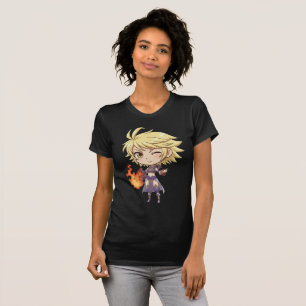 Camiseta Bella+Canvas Anunciante Chibi [F]