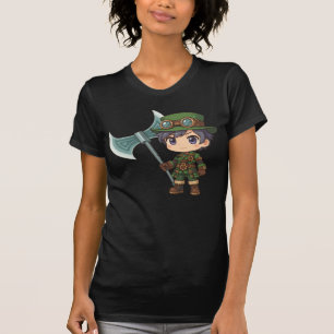 Camiseta Bella+Canvas Cavaleiro Steampunk