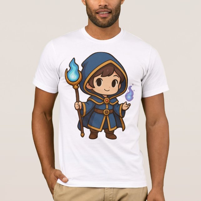 Camiseta Bella+Canvas Conjurador Fofo (Frente)