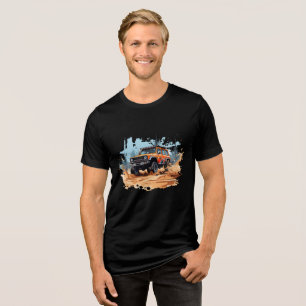 Camiseta Bella+Canvas de três blendas