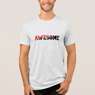 Camiseta Bella+Canvas de três blendas - incrível