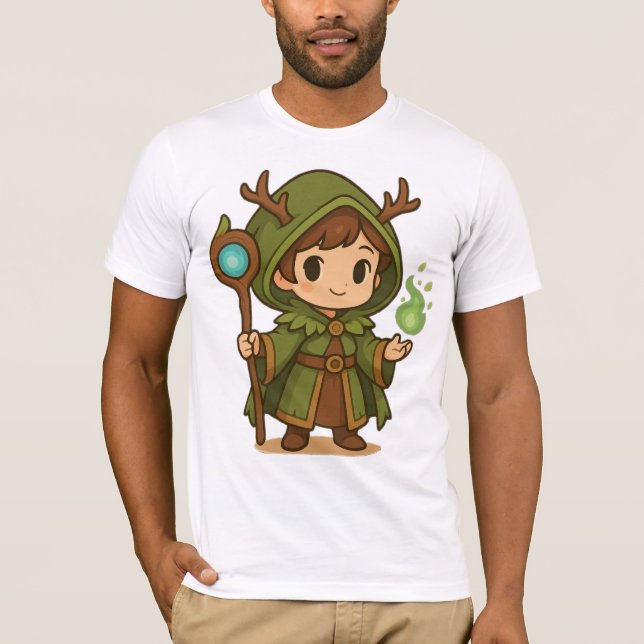 Camiseta Bella+Canvas Espírito da Floresta (Frente)