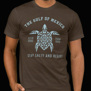 Camiseta Bella Canvas Golfo do México Permanece em Resistên