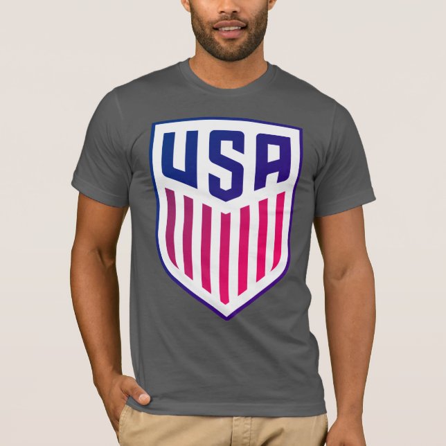 Camiseta Bella+Canvas Jersey Short Sleeve USA (Frente)