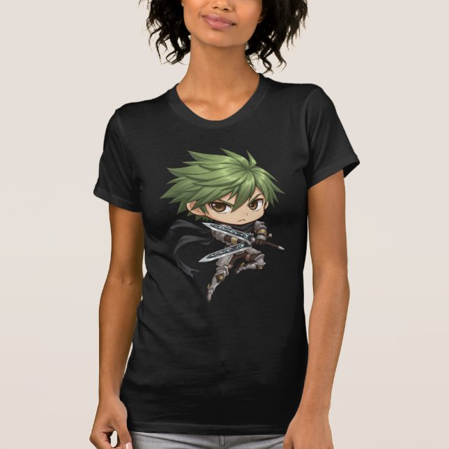 Camiseta Bella+Canvas Lâmina Chibi [M] (Frente)
