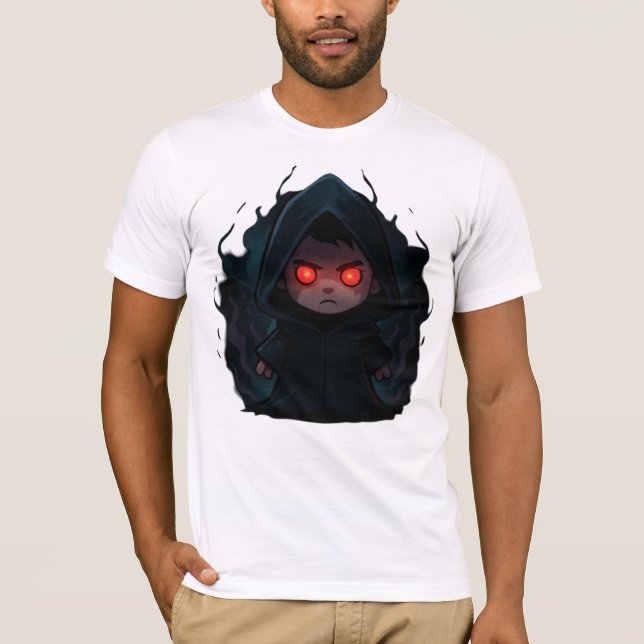 Camiseta Bella+Canvas Necromante Fofo (Frente)